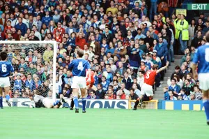00443 Prints: Everton 0-2 Manchester United, league match at Goodison Park