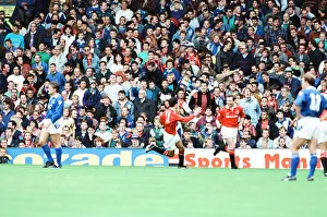 00443 Prints: Everton 0-2 Manchester United, league match at Goodison Park