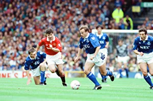 00443 Prints: Everton 0-2 Manchester United, league match at Goodison Park