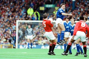 00443 Prints: Everton 0-2 Manchester United, league match at Goodison Park