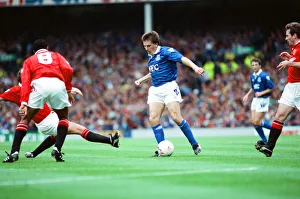 00443 Prints: Everton 0-2 Manchester United, league match at Goodison Park