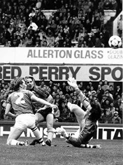 Everton 0 v Luton 1 Old First Division game at Goodison Park