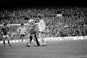 Everton 2 v. Arsenal 0. F. A Cup. January 1981 MF01-01-010