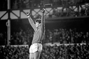 Everton 2 v. Arsenal 0. F. A Cup. January 1981 MF01-01-002