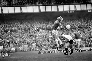 Everton 2 v. Ipswich 1. October 1981 MF03-23-037 Local Caption Division 1