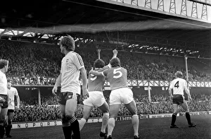 Everton 2 v. Ipswich 1. October 1981 MF03-23-044 Local Caption Division 1