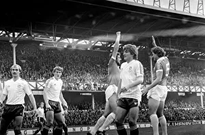 Everton 2 v. Ipswich 1. October 1981 MF03-23-045 Local Caption Division 1