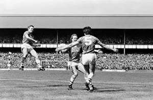 01046 Prints: Everton clinched the league title for the eighth time in their history with a 2-0 win