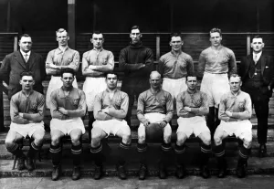 Team Prints: Everton football team that won the 1927 -28 football league championship