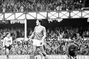 Everton v. Arsenal. March 1985 MF20-13-028 The final score was a two nil victory to