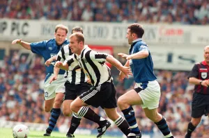 00627 Prints: Everton v Newcastle Premiership Football 17th August 1996