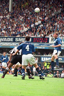 Everton v Newcastle Premiership Football 17th August 1996
