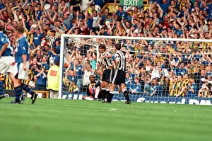 00627 Prints: Everton v Newcastle Premiership Football 17th August 1996