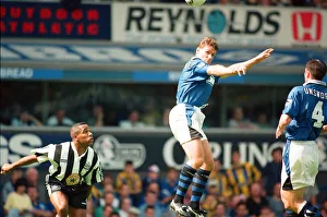 00627 Prints: Everton v Newcastle Premiership Football 17th August 1996