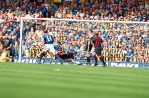 00627 Prints: Everton v Newcastle Premiership Football 17th August 1996