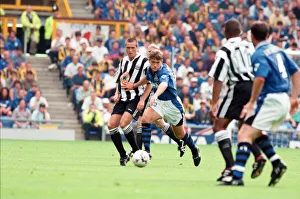 00627 Prints: Everton v Newcastle Premiership Football 17th August 1996