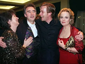 Ewan McGregor actor February 1998 with mother Carol McGregor