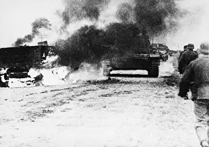 Russia Prints: An excerpt from the German film War In The East concerning the advance into Russia during