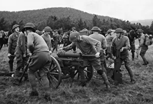 An exercise and demonstration carried out by a Mountain Battery of the Royal Artillery