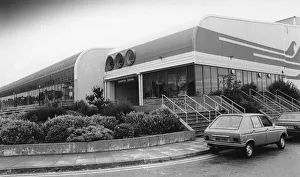 01517 Prints: The exterior of the Suncentre Europes first indoor surfing pool