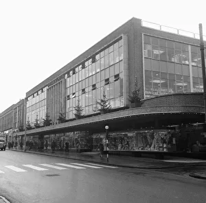 Exterior view Bexley Heath Co-Op combined supermarket and department store