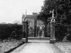 Rural Scene Prints: Exterior view of Chequers, the country house retreat of the Prime Minister of the United