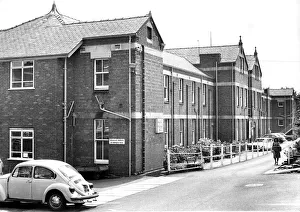 Exterior view of Gulson Road Hospital, Coventry. 16th July 1983