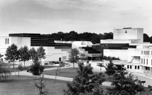 Exterior view of the Warwick Arts Centre at the University of Warwick