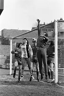 Two extra players turned up for a training session with Crystal Palace FC today