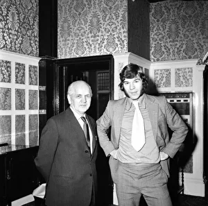 F. A. Disciplinery Hearing at Coventry: Malcolm Macdonald of Newcastle arriving