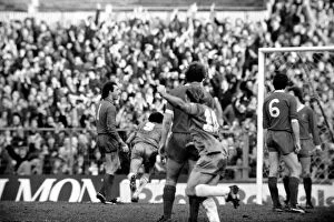Images Dated 13th February 1982: F. A Cup Football. Chelsea 2 v. Liverpool 0 February 1982 LF08-29-044