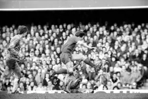 F. A Cup Football. Chelsea 2 v. Liverpool 0 February 1982 LF08-29-011