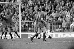 F. A Cup Football. Chelsea 2 v. Liverpool 0 February 1982 LF08-29-038