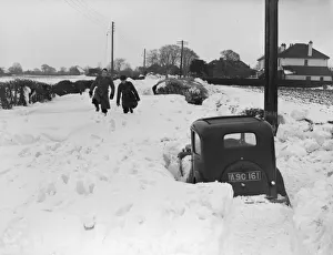 F. W. Reed Staff March 31st 1952 Main road between Biggin Hill and Westerham
