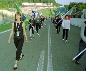 F1 Grid Girl Feature August 1999 Carole Aye Maung Mirror Staff Journalist