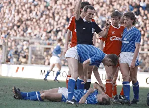 FA Cup 4th round match at The Den. Final score Millwall 0 v Liverpool 2