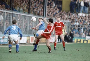 01502 Prints: FA Cup 4th round match at The Den. Final score Millwall 0 v Liverpool 2