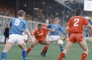FA Cup 4th round match at The Den. Final score Millwall 0 v Liverpool 2