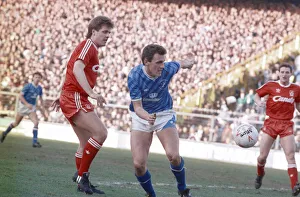 FA Cup 4th round match at The Den. Final score Millwall 0 v Liverpool 2