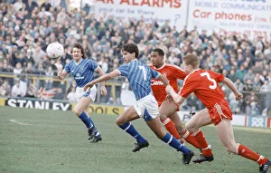 01502 Prints: FA Cup 4th round match at The Den. Final score Millwall 0 v Liverpool 2