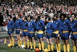FA Cup Final 1971- Arsenal v Liverpool Arsenal line up May 1971
