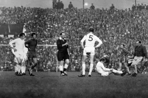 FA Cup Final replay at Old Trafford Chelsea 2 v Leeds United 1