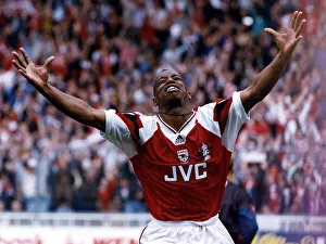 FA Cup Final Replay at Wembley Stadium Arsenal 2 v Sheffield Wednesday 1