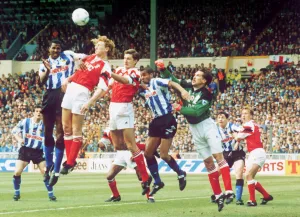 FA Cup Final at Wembley Stadium Arsenal 1 v Sheffield Wednesday 1 Arsenal