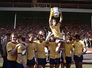 FA Cup Final at Wembley Stadium Arsenal 2 v Liverpool 1 Arsenal captain Frank