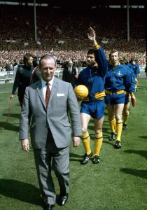 FA Cup Final at Wembley Stadium Arsenal 2 v Liverpool 1 Arsenal manager