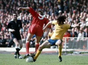 FA Cup Final at Wembley Stadium Arsenal 2 v Liverpool 1 Steve Heighway in a