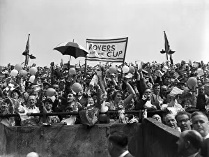 Supporter Prints: FA Cup Final at Wembley Stadium. Blackburn Rovers v Wolverhampton Wanderers
