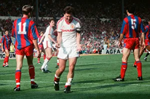 FA Cup Final at Wembley Stadium. Crystal Palace 3 v Manchester United 3
