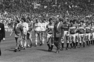 Images Dated 18th May 1985: FA Cup Final at Wembley Stadium. Everton 0 v Manchester United 1